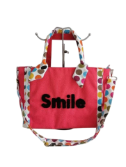 fashion tote bag with embroidey logo , best price large capacity tote canvas bag