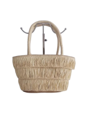 Hot Selling Durable New Style Eco Friendly Customized Design Paper Straw Beach Bags