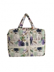 thick quilted polyester bag , wholesale high quality quilted bag