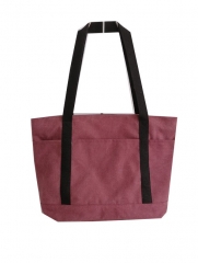 Best price canvas material shoulder bags, customized color and size durable using shopping bag