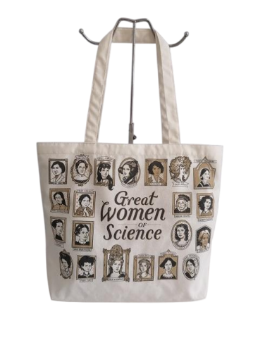 Large Space Cotton Canvas Tote Bag Reusable Using With Shopping Bag