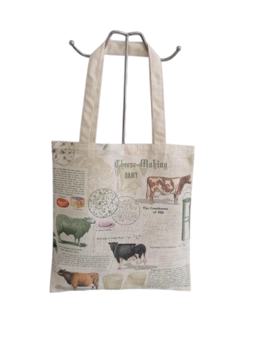 new design thick material lady canvas cotton shopping bag, promition shopping bag