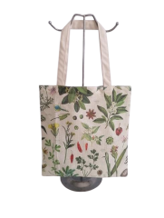 new design thick material lady canvas cotton shopping bag, promition shopping bag