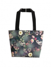 digital printing tote shoping bag, wholesale customized design promotiional bag