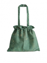 durable using cotton drawstring bag, eco-friendly cotton shopping bag