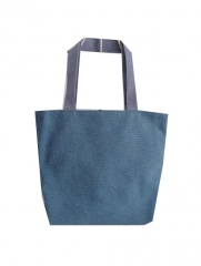 Wholesale customized print shoulder bag, hot selling canvas cotton shopping bag