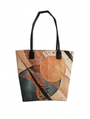 best price PU shopping bag, customized design durable using PU bag