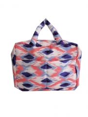 large space high quality quilted bag with customized design , full color printing quilted bag