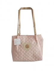 wholesale high quality best price polyester bag with lining and zipper