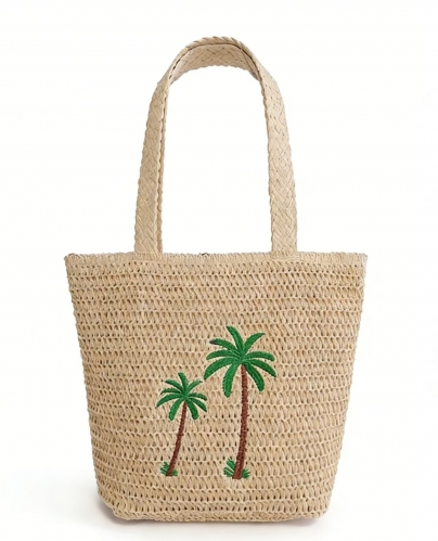 good quality best price wholesale paper straw bags with handle