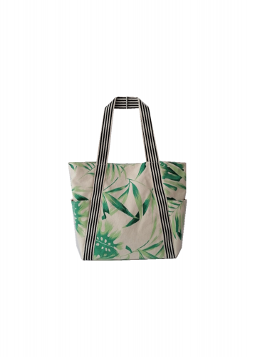 Full printing Fashion New Style Eco Friendly Cotton Canvas Large Capacity daily summer tote