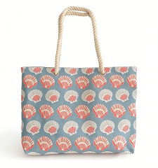 Large-capacity & cost-effective shopping bag with cotton rope handle, for promotional use.