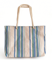 Large-capacity & cost-effective shopping bag with cotton rope handle, for promotional use.