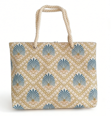 Large-capacity & cost-effective shopping bag with cotton rope handle, for promotional use.