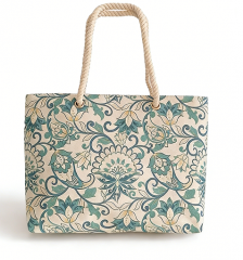 Large-capacity & cost-effective shopping bag with cotton rope handle, for promotional use.