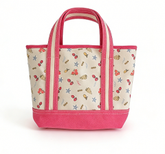 Large Personalized Cotton Canvas Tote Bag Reusable Custom Tote Shopping Bags Cotton Canvas Bag