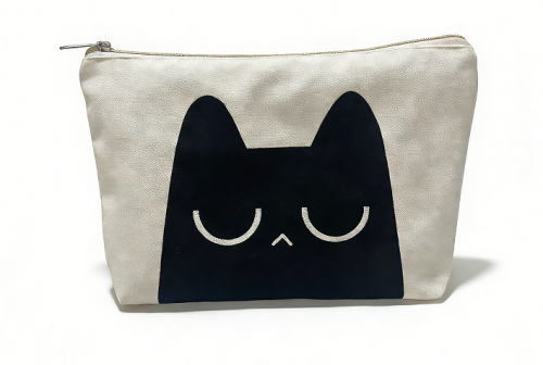 simple design good quality cotton comestic bag, best price comestic bag