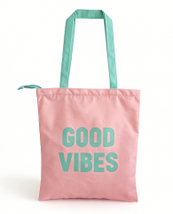 new design thick material lady canvas cotton shopping bag, promition shopping bag