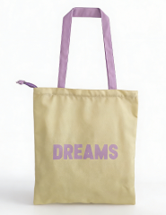 new design thick material lady canvas cotton shopping bag, promition shopping bag