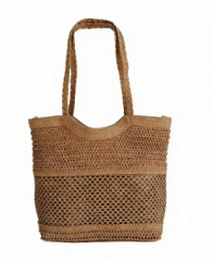 Beach Bags 2026 Hand Crochet Handbag Wholesale Paper Straw Bags Tote Summer Beach Handbags