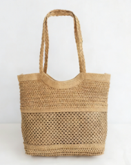 Beach Bags 2026 Hand Crochet Handbag Wholesale Paper Straw Bags Tote Summer Beach Handbags