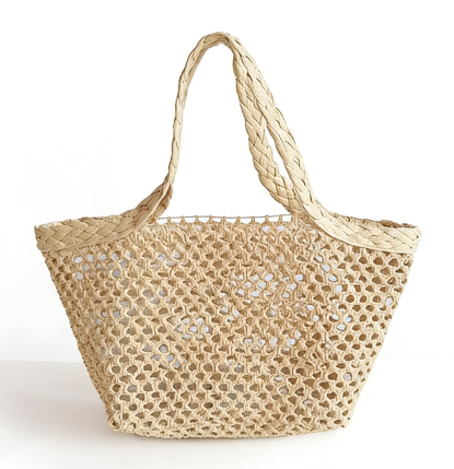 Premium Paper Straw Beach Tote Bag – Large Capacity, Lightweight Summer Handbag Ideal for Beach Trips & Wholesale