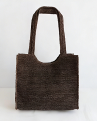 High quality lightweight woven straw totes, breathable mesh texture, durable for daily & beach use.