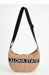 Large Capacity Shoulder Guilted Bag, Eco-friendly Lady Quilted Bag