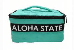 large space high quality quilted bag with customized design , full color printing quilted bag