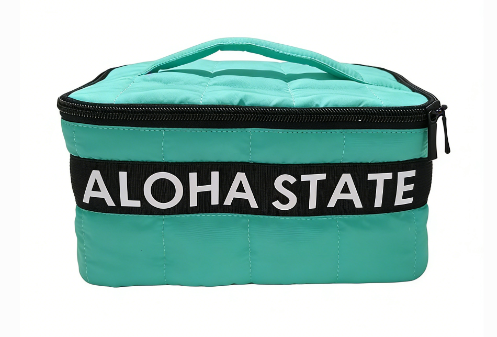 large space high quality quilted bag with customized design , full color printing quilted bag