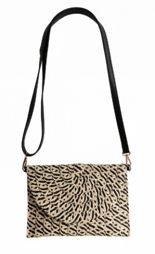 Handwoven Paper Raffia Shoulder Bag Raffia Women Clutch Straw Beach Tote Bag