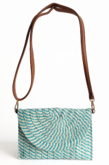 Handwoven Paper Raffia Shoulder Bag Raffia Women Clutch Straw Beach Tote Bag