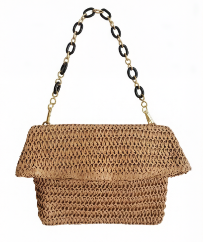 Summer beach handbags straw raffia purple money clutch purse wholesale clutch purse for women luxury casual