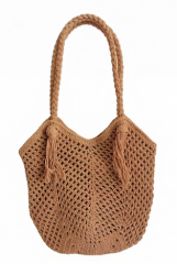 New Style Women Simple Large Capacity Handbag Summer Vacation Tote shoulder Straw Paper Beach Bag