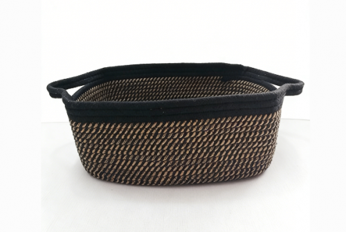 Round Shape Large Space Customized Color Durable Storage Box Cotton Material