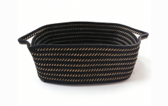 Round Shape Large Space Customized Color Durable Storage Box Cotton Material