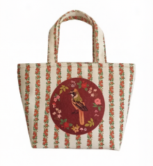 Hot Selling Custom Logo Durable Wholesale Fashion Long Strap Straddle Handbag Simple Tote Black Zipper Canvas Cotton Bag