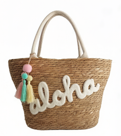 Hot Summer Handmade Straw Hand Bag Purses New Design Beach Handbags Women Tote Bag With Inner Pouch