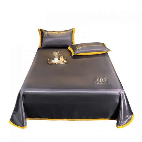 Amazon Hot Selling Bedding Set Premium Comfort dark gray   Cover Set