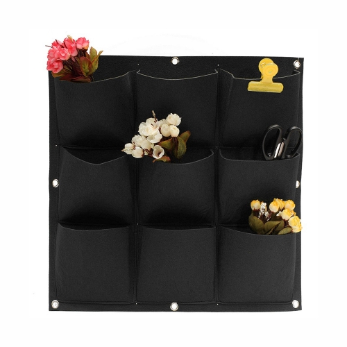 9 Pocket Vertical Hanging Garden Planter