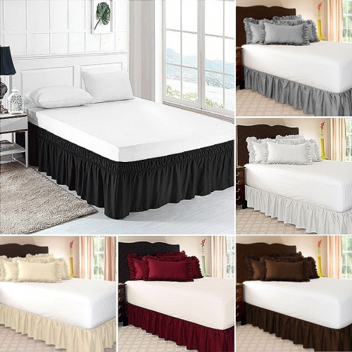 Comfortable Breathe Freely Warm 100% Cotton Skirting Bed Sheet Bed Skirt