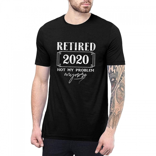 custom clothing printing short sleeve slogan men's t shirts 2020