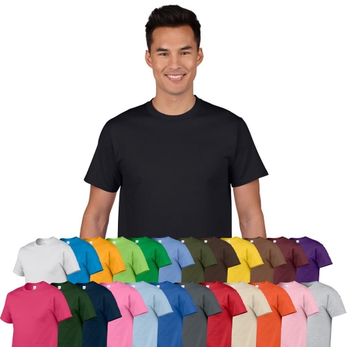 America Style Clothing Men's O Neck High Quality 100% Cotton Plain Blank T Shirts