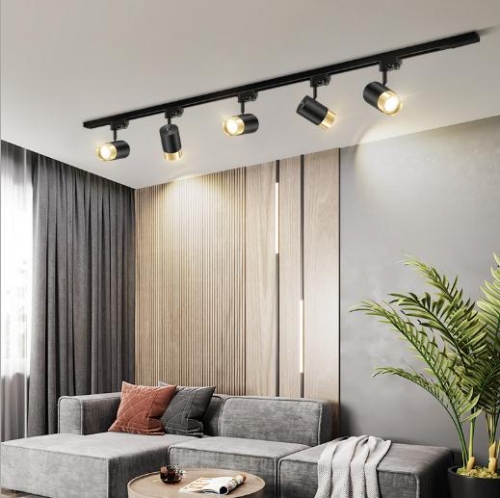 Minimalist track light spotlight led ceiling light home Nordic wall mounted cloakroom living room without main light