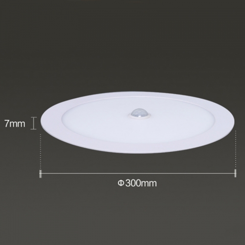 Round recess led slim panel light slim 4000k parameters 5 years warraty indoor led light panel