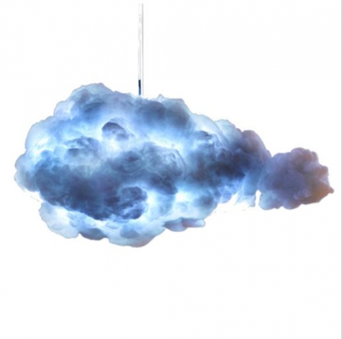 Floating cloud creative cloud chandelier bar cafe bar tooling lamps clothing store decoration cloud chandelier