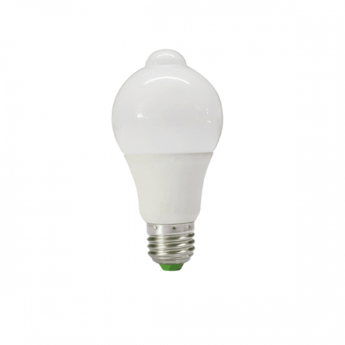 power mini half spiral energy saving bulb e27 base pir motion sensor led bulbs  with pir sensor