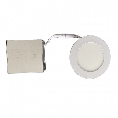 Led panel light color 3 circle led slim panel light with spring clip battery outdoor ultra slim led light panel