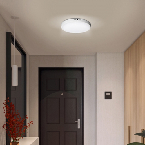 Led panel light warm white round 12w surface mount recessed panel lighting