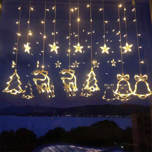 Led string curtain lights with dimmer lighting decoration led string for christmas lights led string